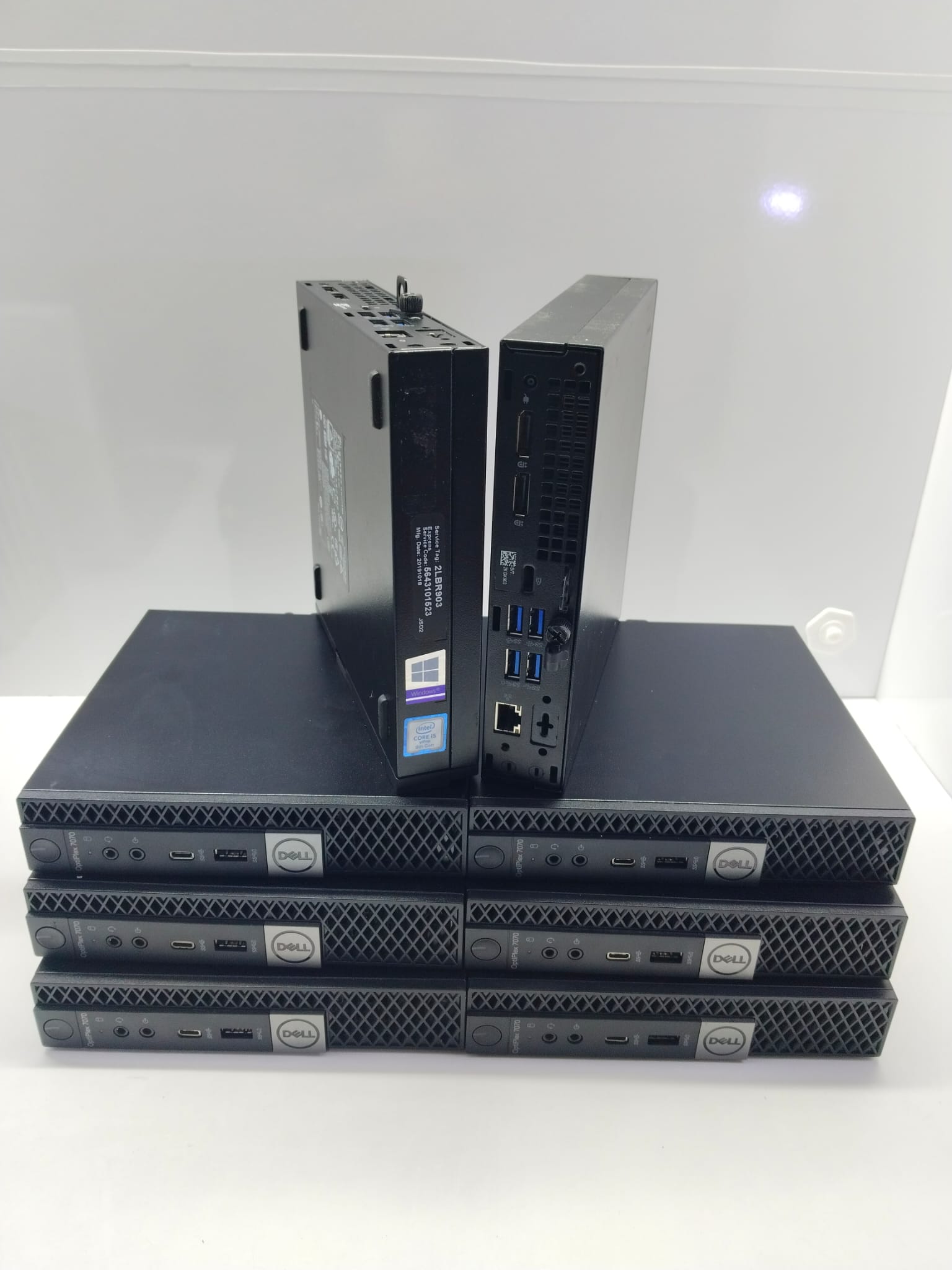 2.EL MİNİ PC DELL OPTİPLEX 7060 İ5 8.NESİL 16GB RAM 256GB M2 SSD 2X DP