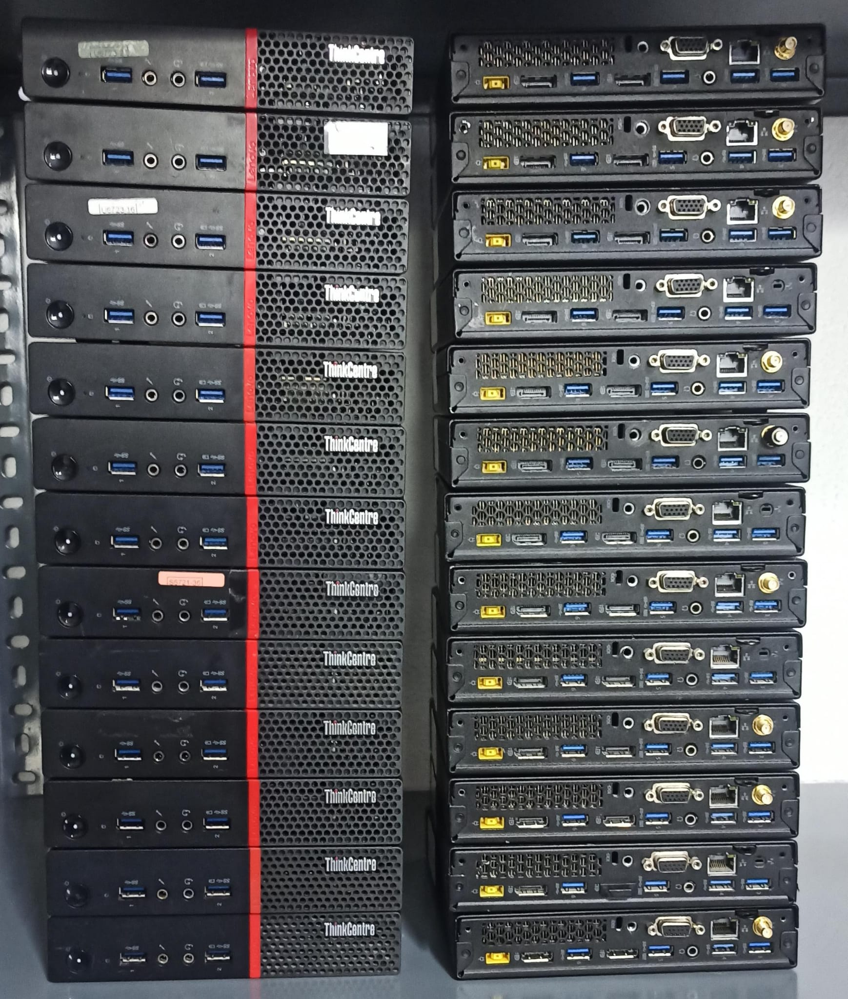 2.EL MİNİ PC LENOVO THİNKCENTER M900 İ5 6.NESİL 8GB RAM 128GB SSD 2X DİSPLAY VGA