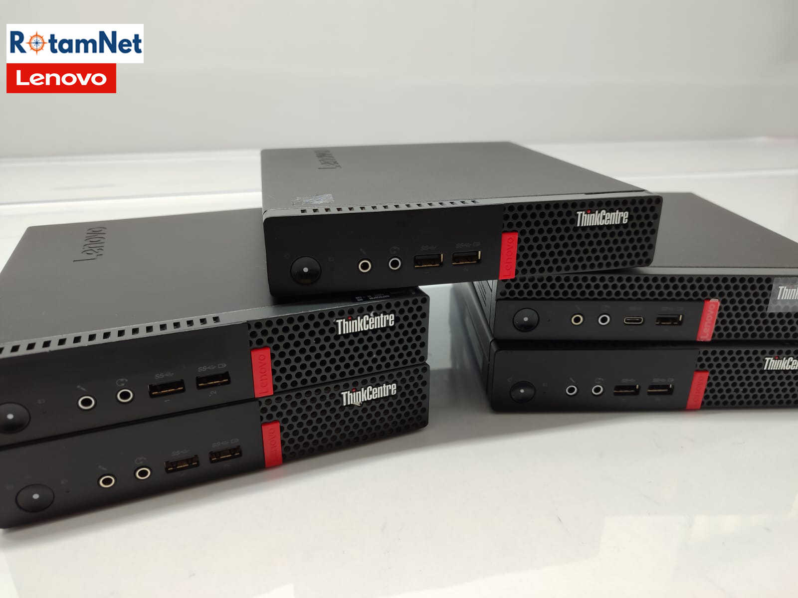 2.EL MİNİ PC LENOVO THİNKCENTER M910Q İ5 6.NESİL 8GB RAM 256GB SSD DİSPLAY