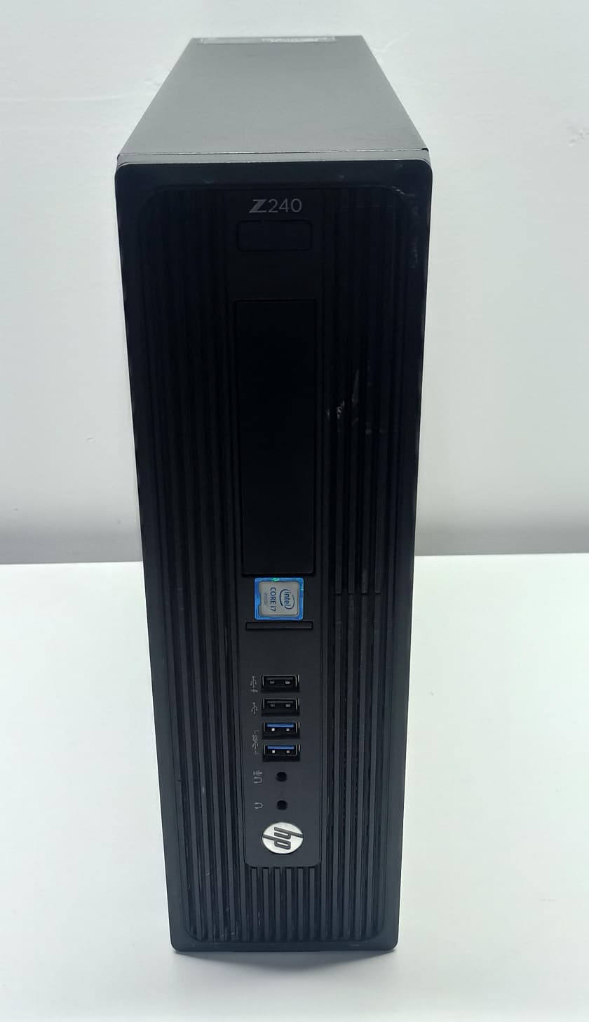 2.EL PC YATAY HP Z240 İ7 6.NESİL 16GB RAM 256GB  SSD WORKSTATİON