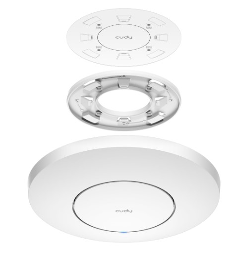 ACCES POİNT CUDY AP1300 AC1200MBPS 2.4GHZ/5GHZ RE/WISP GİGABİT MU-MIMO 1*POE PORT TAVAN TİPİ Wİ-Fİ