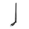 AĞ ADAPTÖRÜ CUDY WU1400 AC1300 2.4GHZ/5GHZ 1300MBPS 5DBİ ANTEN MU-MIMO KABLOSUZ USB3.0 Wİ-Fİ