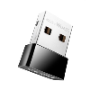 AĞ ADAPTÖRÜ CUDY WU650 AC650 2.4GHZ/5GHZ 650MBPS 2DBİ DAHİLİ ANTEN MU-MIMO KABLOSUZ USB Wİ-F