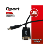 AKS ÇEVİRİCİ DİSPLAY TO VGA QPORT 1.8 METRE
