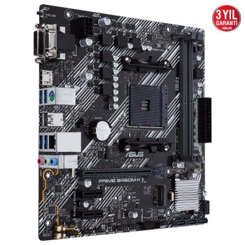 ANAKART ASUS PRIME B450M-K II 4400 DDR4 DVI VGA M2 AMD AM4