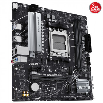 ANAKART ASUS PRIME B650M-R AMD DDR5 7200+(OC) HDMI M.2 AMD AM5