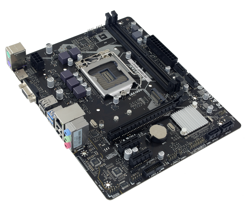 ANAKART BİOSTAR H510MHP DDR4 3200 M2 HDMI VGA SES ETHERNET 1200 PIN 10.11.NESİL