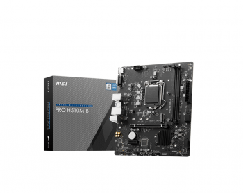 ANAKART MSI PRO H510M-B 2933MHZ DDR4 M.2 USB3.2 MATX 1200P