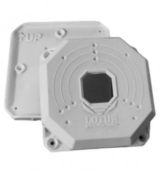 BUAT CAM BOX LOTUS JB-411 BEYAZ PLASTİK KARE (TABAN DAHİL)