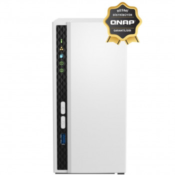 DEPOLAMA ÜNİTESİ QNAP TS-233 2 YUVALI 2GB (RESMİ DİSTRİBÜTÖR GARANTİLİ)
