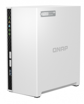 DEPOLAMA ÜNİTESİ QNAP TS-233 2 YUVALI 2GB (RESMİ DİSTRİBÜTÖR GARANTİLİ)