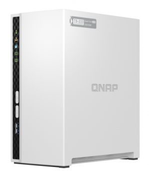 DEPOLAMA ÜNİTESİ QNAP TS-233 2 YUVALI 2GB (RESMİ DİSTRİBÜTÖR GARANTİLİ)