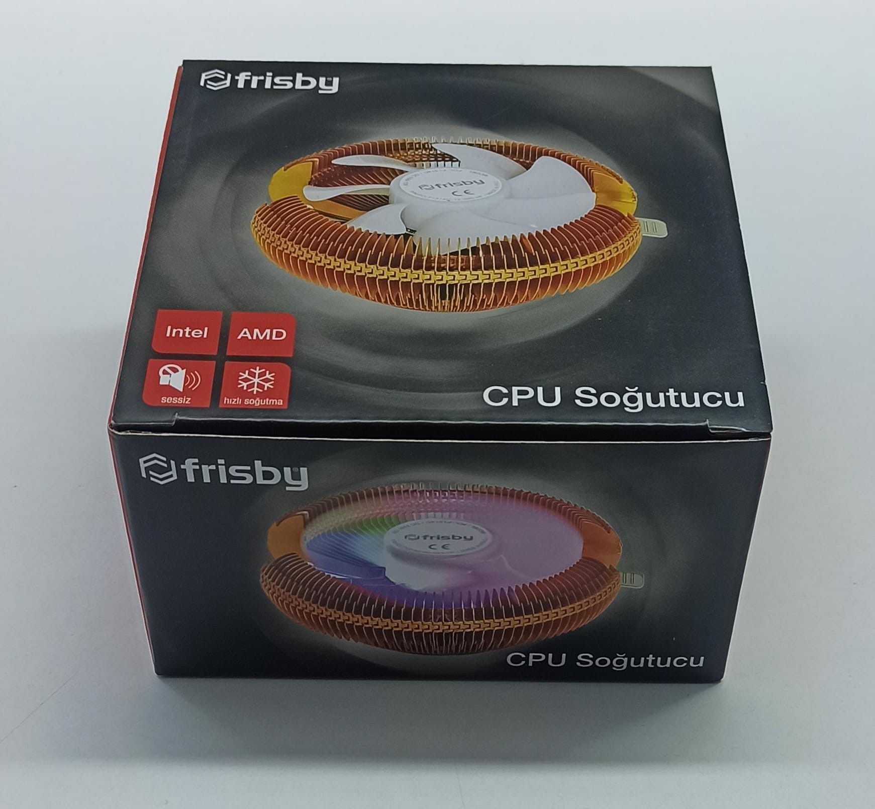 FAN CPU COMBO FRISBY FCL-F1314C AM5/LGA1700 UYUMLU