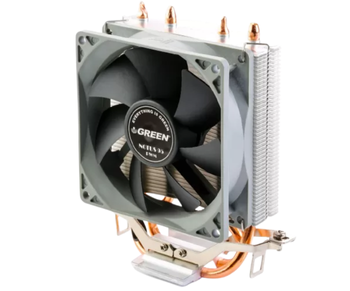 FAN CPU KULE TİPİ COLOR GREEN NOTUS 95 ARGB