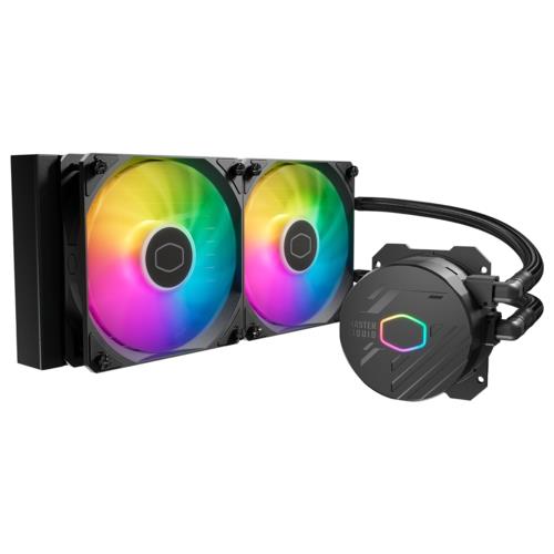 FAN CPU SIVI SOĞUTUCU CM MASTERLİQUİD CORE 240L SPECTRUM ARGB LED FANLI (LGA1700/AM5 DESTEKLİ)