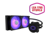 FAN CPU SIVI SOĞUTUCU CM MASTERLİQUİD ML240L V2 SİCKLEFLOW RGB LED FANLI (LGA1700/AM5 DESTEKLİ)