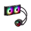 FAN CPU SIVI SOĞUTUCU GREEN GLACİER GLC-240E MM ARGB ECO