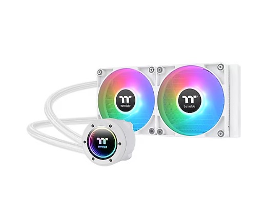 FAN CPU SIVI SOĞUTUCU THERMALTAKE TH240 BEYAZ V2 ARGB LED FANLI 240MM İNTEL/AM5 UYUMLU