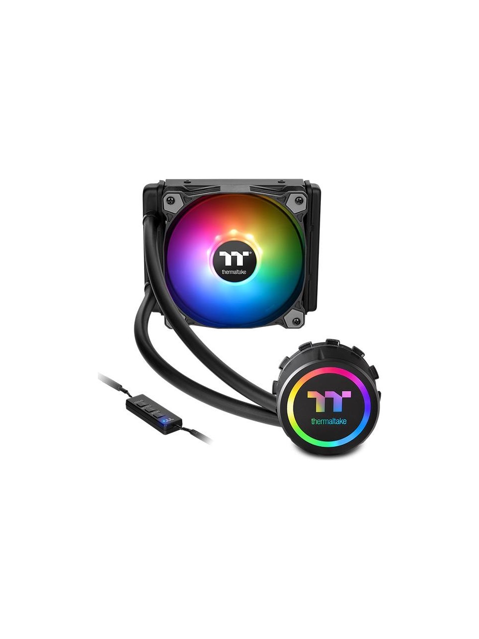 FAN CPU SIVI SOĞUTUCU THERMALTAKE WATER 3.0 120 SYNC EDİTİON ADRESLENEBİLİR RGB LEDLİ (AM4, LGA2066)