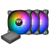 FAN KASA THERMALTAKE PURE PLUS 12 ADRESLENEBİLİR RGB LEDLİ 3X120MM FAN + KONTROLCÜLÜ KASA FANI KİTİ