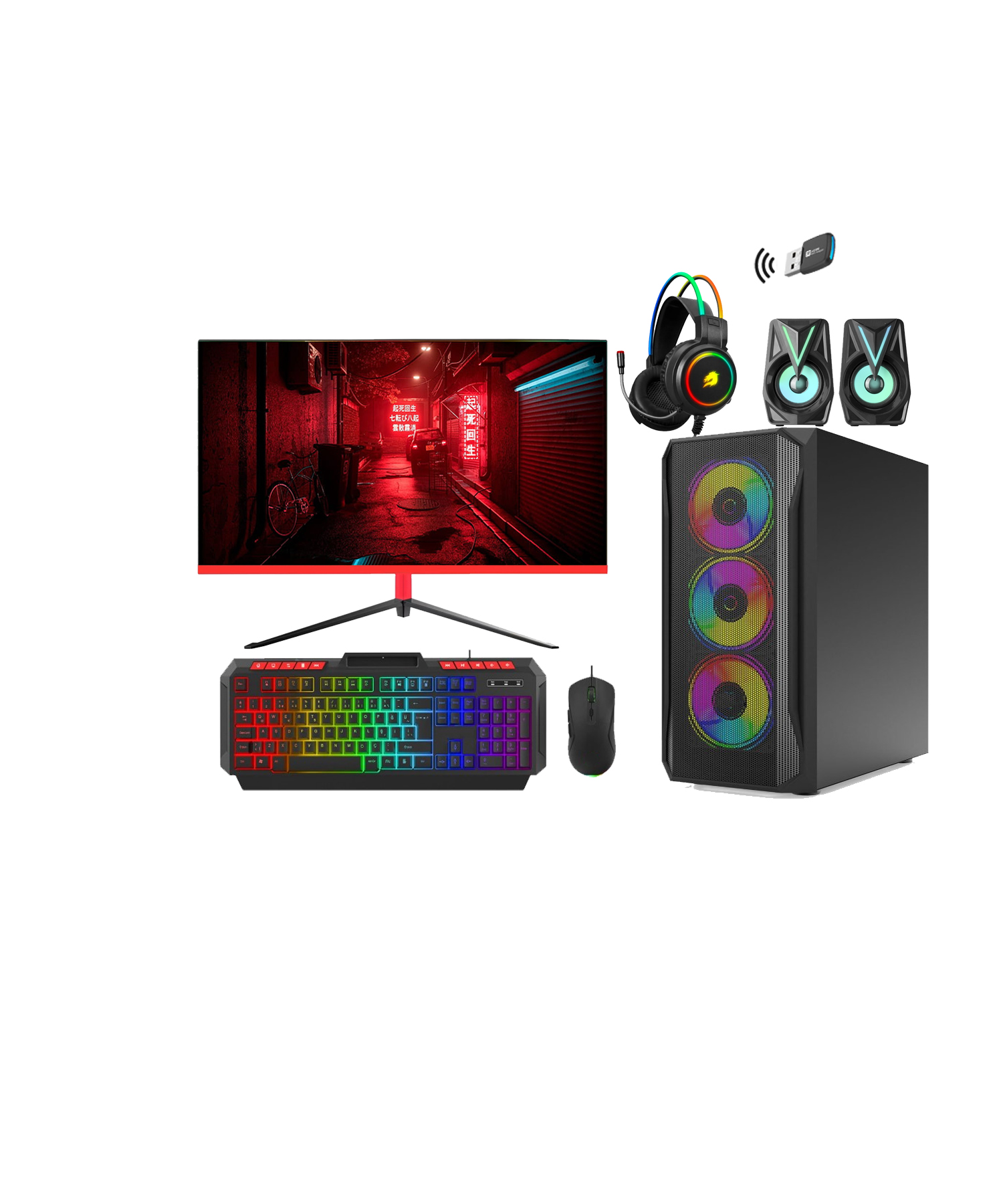 GAMEBOOSTER İ7 12.NESİL 12700KF 32GB DDR5 1TB M2 5060 VGA 