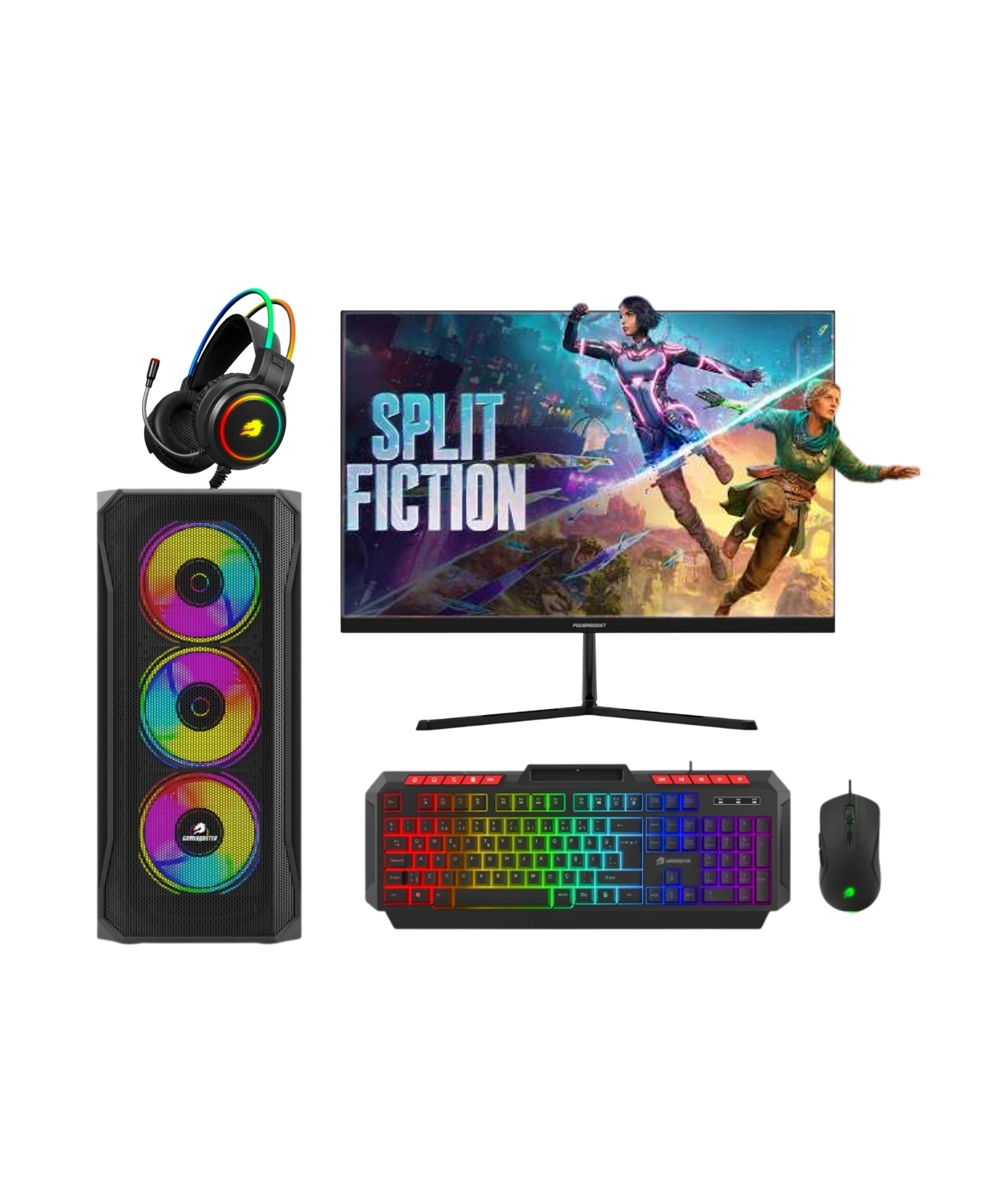 GAMEBOOSTER İ7 12.NESİL 12700KF 32GB DDR5 1TB M2 5060Tİ VGA 