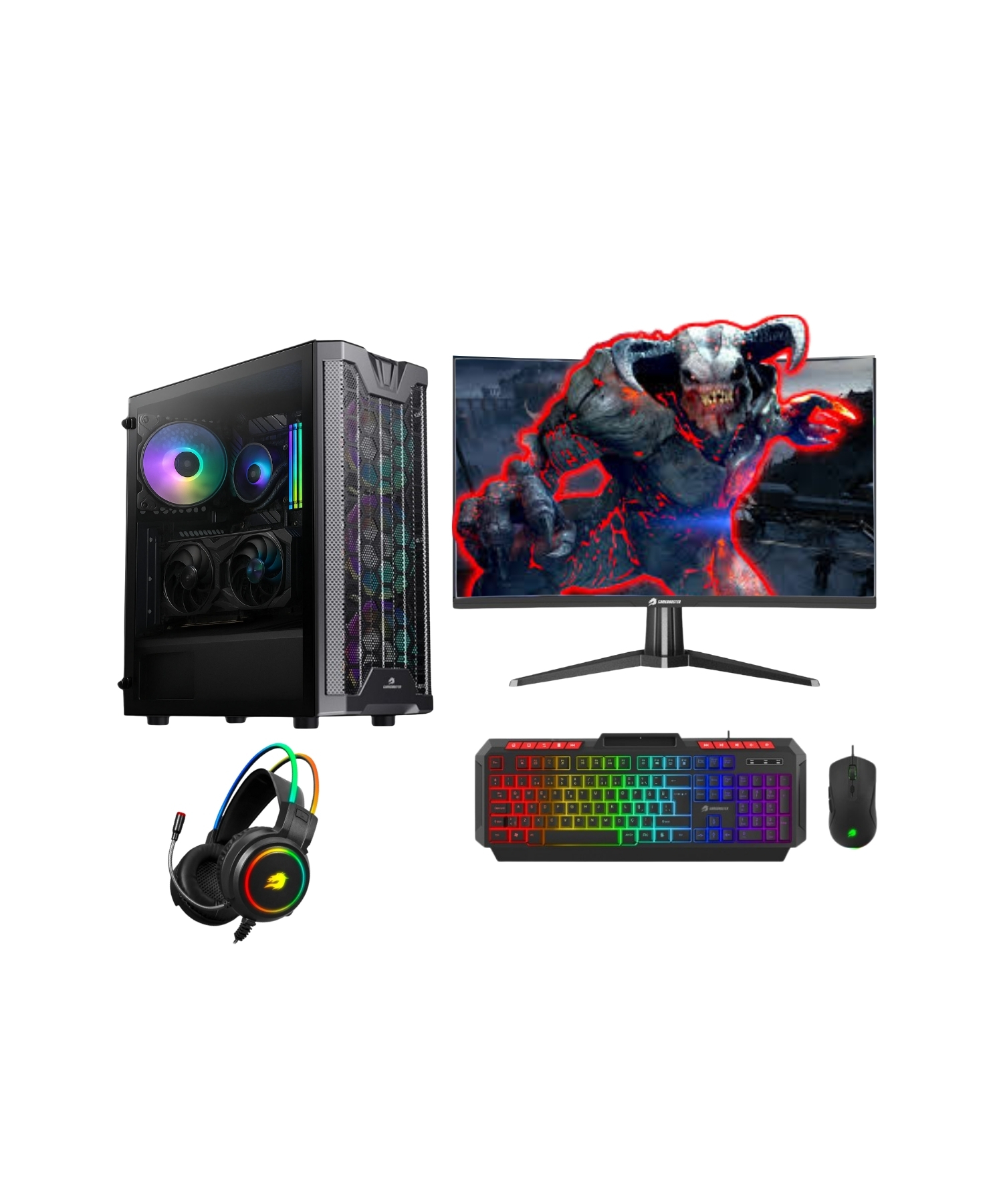 GAMEBOOSTER İ7 13.NESİL 13700KF 32GB DDR5 1TB M2 3050 VGA 