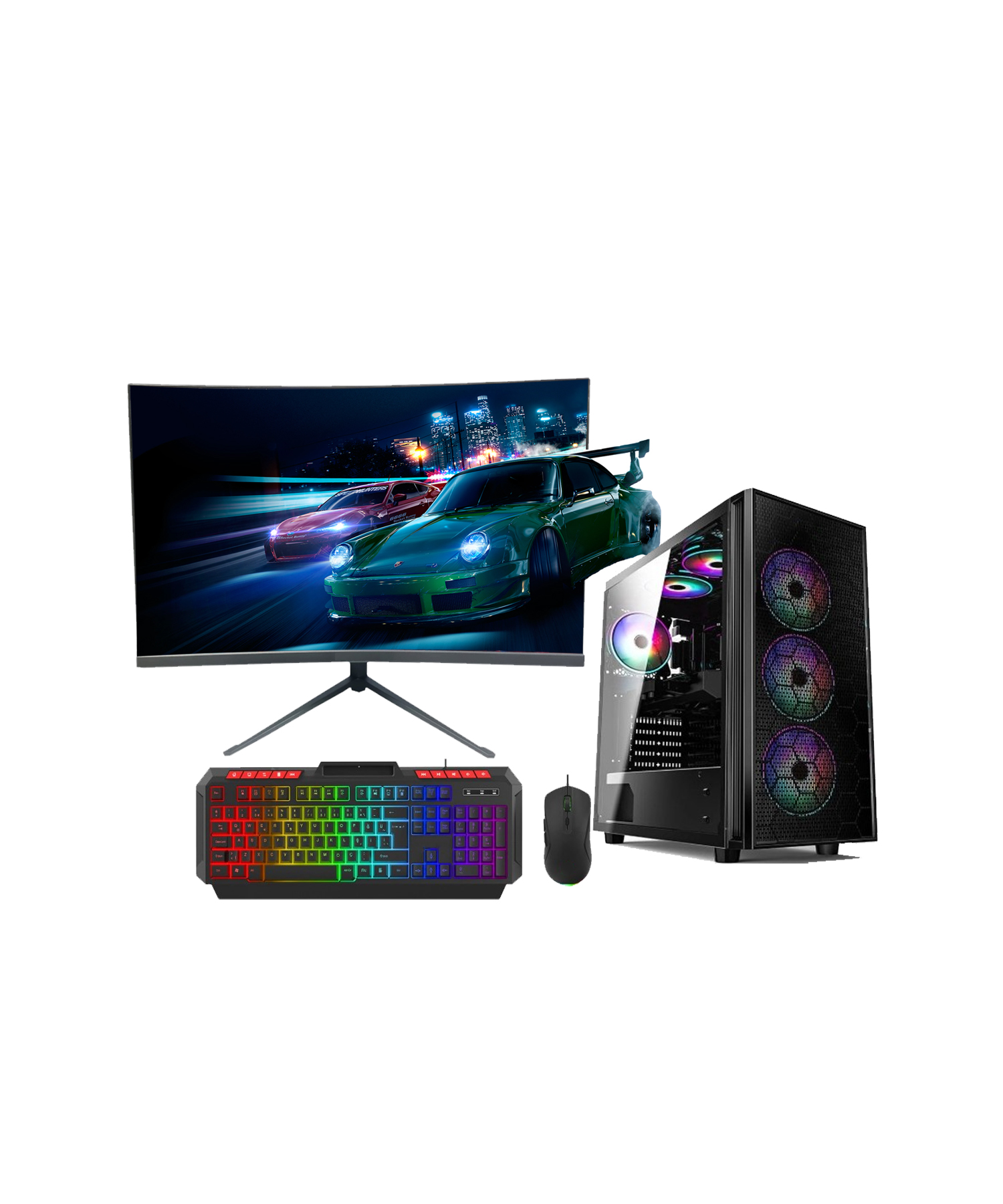 GAMEBOOSTER İ9 14.Nesil 14900K 32GB DDR5 1TB M2 RX7700XT VGA 