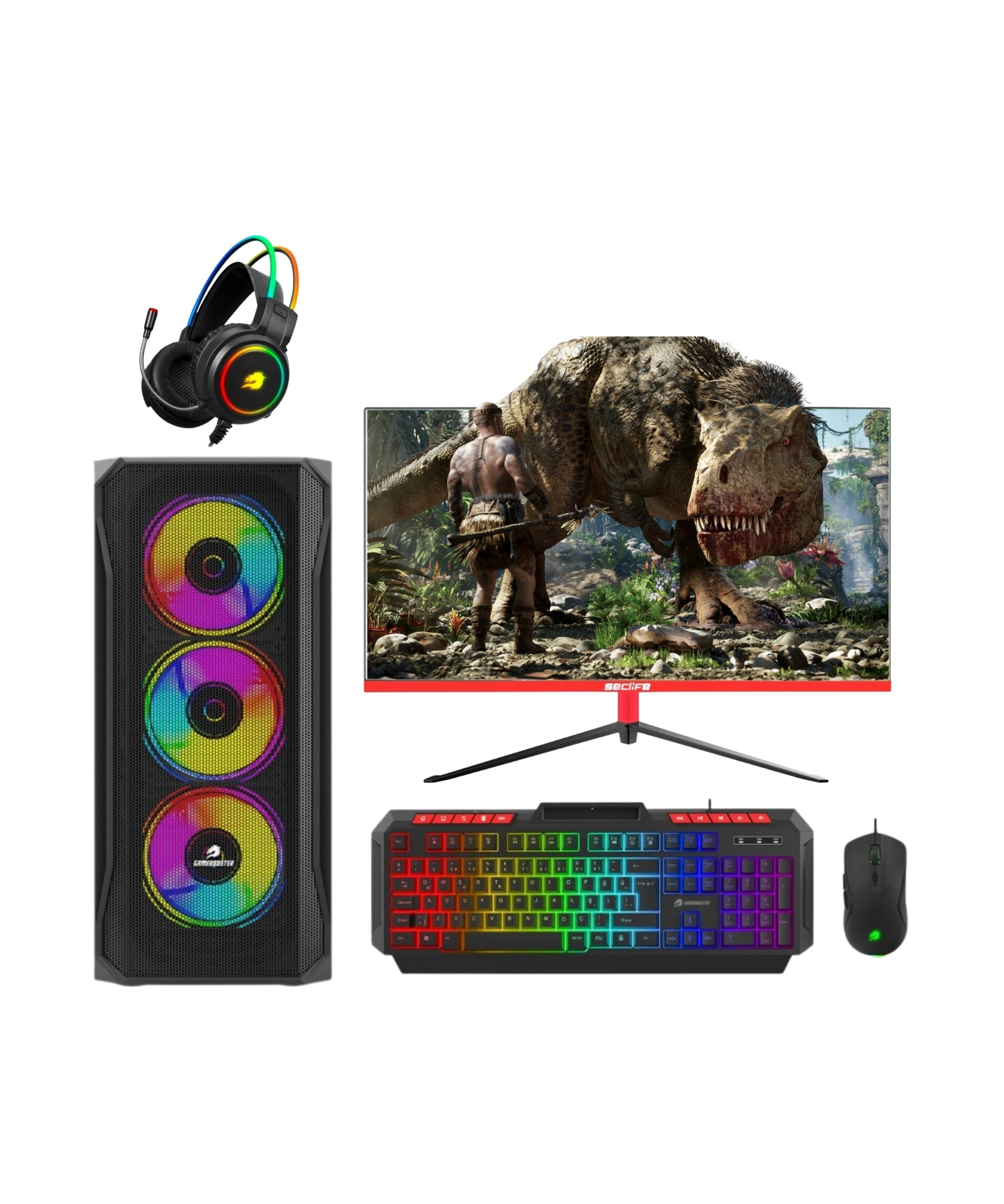 GAMEBOOSTER İ9 14.Nesil 14900KF 32GB DDR5 1TB M2 5060Tİ VGA 
