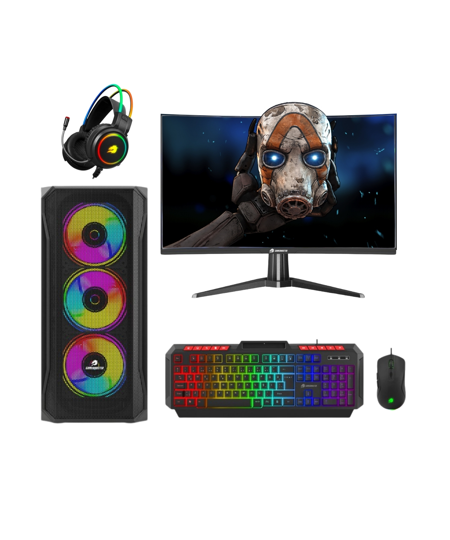 GAMEBOOSTER RYZEN 7 7800X 32GB DDR5 1TB M2 5060Tİ VGA 