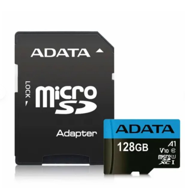 HAFIZA KARTI 128GB ADATA PREMİER 128GB 100MB/S CLASS10 A1 ADAPTÖRLÜ MİCROSDXC HAFIZA KARTI