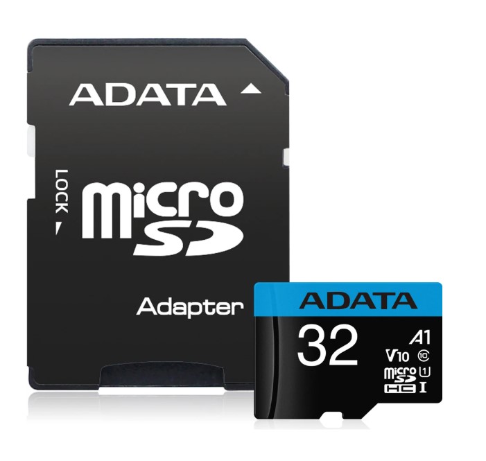 HAFIZA KARTI 32GB ADATA PREMİER100MB/S CLASS10 A1 ADAPTÖRLÜ MİCRO SDHC