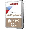 HDD 3.5 12TB TOSHIBA N300 7200RPM SATA 256MB HDWG51CUZSVA NAS DİSK