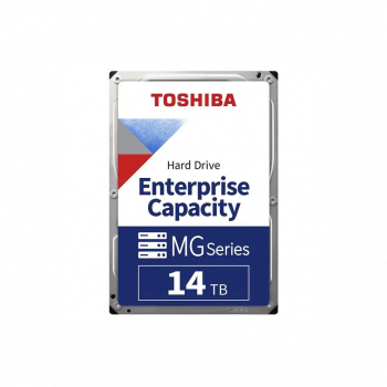 HDD 3.5 14TB TOSHIBA 7200R MG09 7/24 SATA 512M MG09ACA14TE 7/24 GUVENLIK DİSKİ