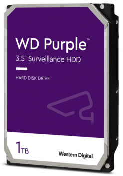 HDD 3.5 1TB WD PURPLE SATA 6GB/S 64MB DV 7X24 WD11PURZ 7/24 GUVENLIK DİSKİ