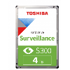 HDD 3.5 4TB TOSHIBA 5400RPM S300 SATA3 256MB 7/24 HDWT840UZSVA 7/24 GUVENLIK DİSKİ