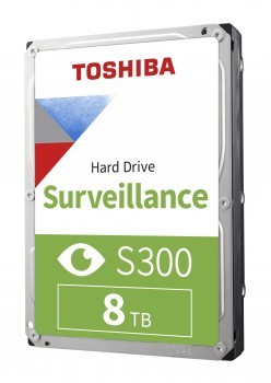 HDD 3.5 8TB TOSHIBA 7200RPM S300 PRO SATA3 256MB 7/24 HDWT380UZSVA 7/24 GUVENLIK DİSKİ