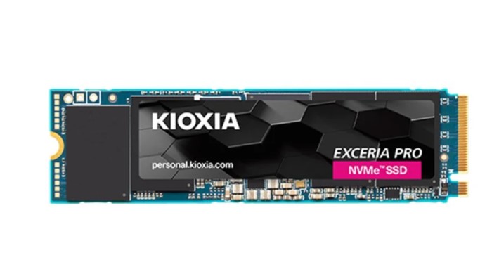 HDD SSD 1TB M2 NVME KIOXIA EXCERİA PRO GEN4 M.2 SATA SSD R:7300MB/S W:6400 MB/S