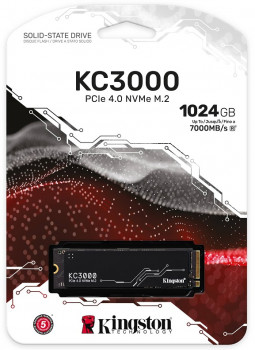 HDD SSD 1TB M2 NWME 1TB KINGSTON KC3000 M.2 NVME PCIE 4.0 SKC3000S/1024G 7000/6000MB/S