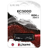 HDD SSD 1TB M2 NWME 1TB KINGSTON KC3000 M.2 NVME PCIE 4.0 SKC3000S/1024G 7000/6000MB/S