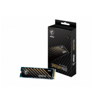 HDD SSD 1TB M2 NWME 1TB MSI SSD SPATIUM M450 NVME M.2 3600/3000MB/S
