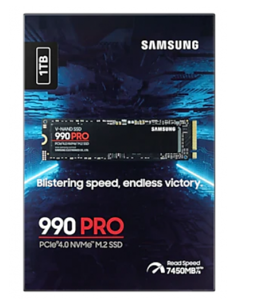 HDD SSD 1TB M2 NWME 1TB SAMSUNG 990 PRO 7450/6900 MB/S MZ-V9P1T0BW (RESMİ DİSTRİBÜTÖR GARANTİLİ)