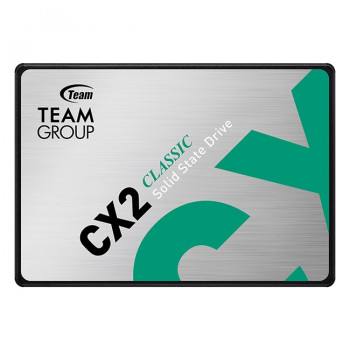 HDD SSD 256GB TEAM CX2 256GB 520/430MB/S 2.5 SATA3 SSD DİSK (T253X6256G0C101)