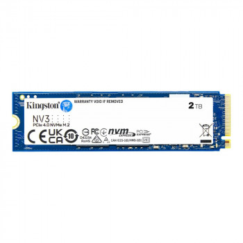 HDD SSD 2TB M2 NWME 2TB KINGSTON NV3 SNV3S/2000G 6000/5000MB/S M.2 NVME PCIE 4.0