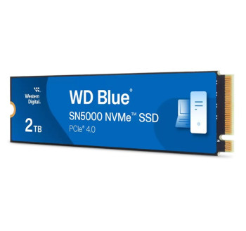 HDD SSD 2TB M2 NWME 2TB WD BLUE M.2 NVME SN5000 5150/4850MB/S WDS200T4B0E GEN4 SSD