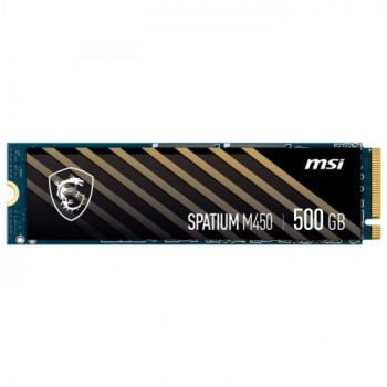 HDD SSD 500GB M2 NWME 500GB MSI SPATIUM M450 NVME M.2 SSD 3600/2300MB/S