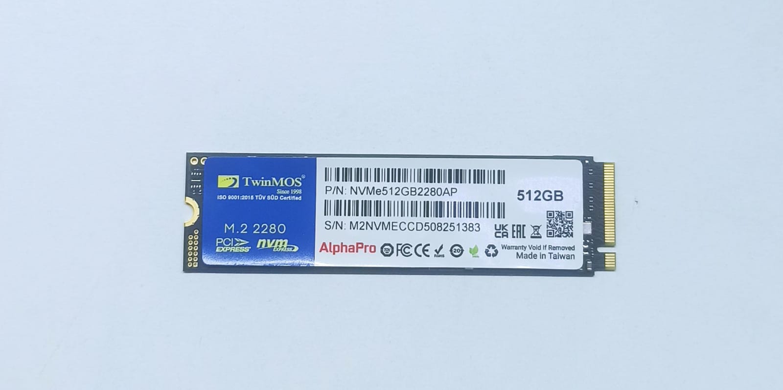HDD SSD 512GB M2 NVME TWINMOS