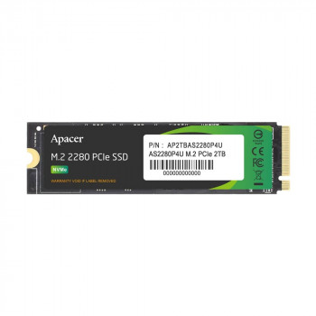 HDD SSD 512GB M2 NWME APACER 512GB 3500/3000 MB/S M.2 PCIE GEN3 SSD DİSK (AS2280P4U)