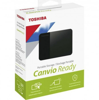 HDD TAŞIINABİLİR 1TB CANVIO READY 2.5 USB 3.0 TOSHIBA HDTP310EK3AA