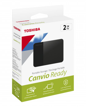 HDD TAŞIINABİLİR 2TB CANVIO READY 2.5 USB3.2 G1 TOSHIBA HDTP320EK3AA